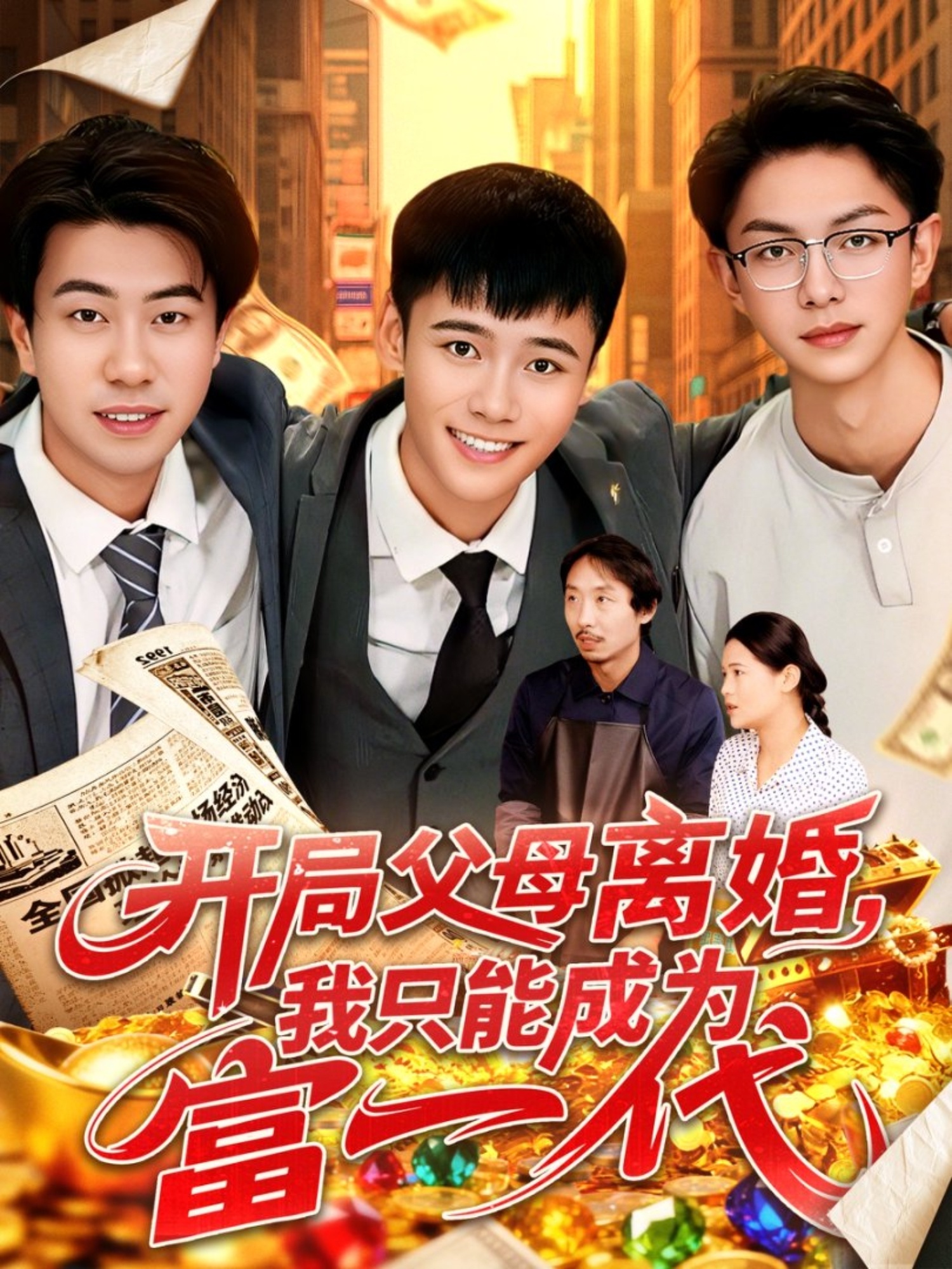 開局父母離婚，我只能成為富一代(全集)